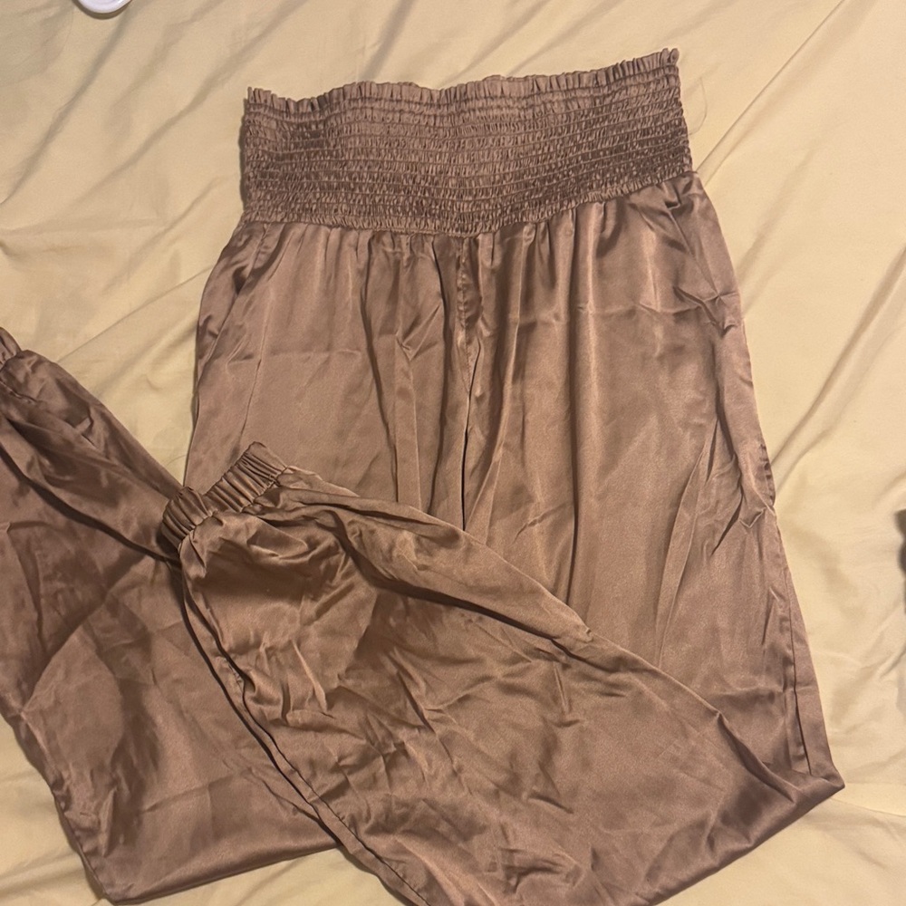 TCEC Brown Track Pants